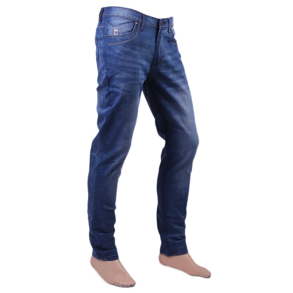 Men's Denim Pant - Denim Blue, Men, Casual Pants And Jeans, Chase Value, Chase Value