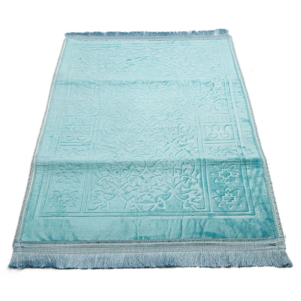 Ja-e-Namaz (Prayer Mat) - Cyan, Home & Lifestyle, Mats, Chase Value, Chase Value