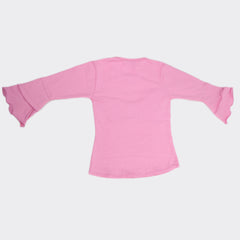 Girls Full Sleeves T-Shirt - Pink, Kids, Girls T-Shirts, Chase Value, Chase Value