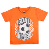 Boys Half Sleeves T-Shirt - Orange, Kids, Boys T-Shirts, Chase Value, Chase Value