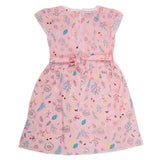 Girls Cotton Frock - Light Pink, Kids, Girls Frocks, Chase Value, Chase Value