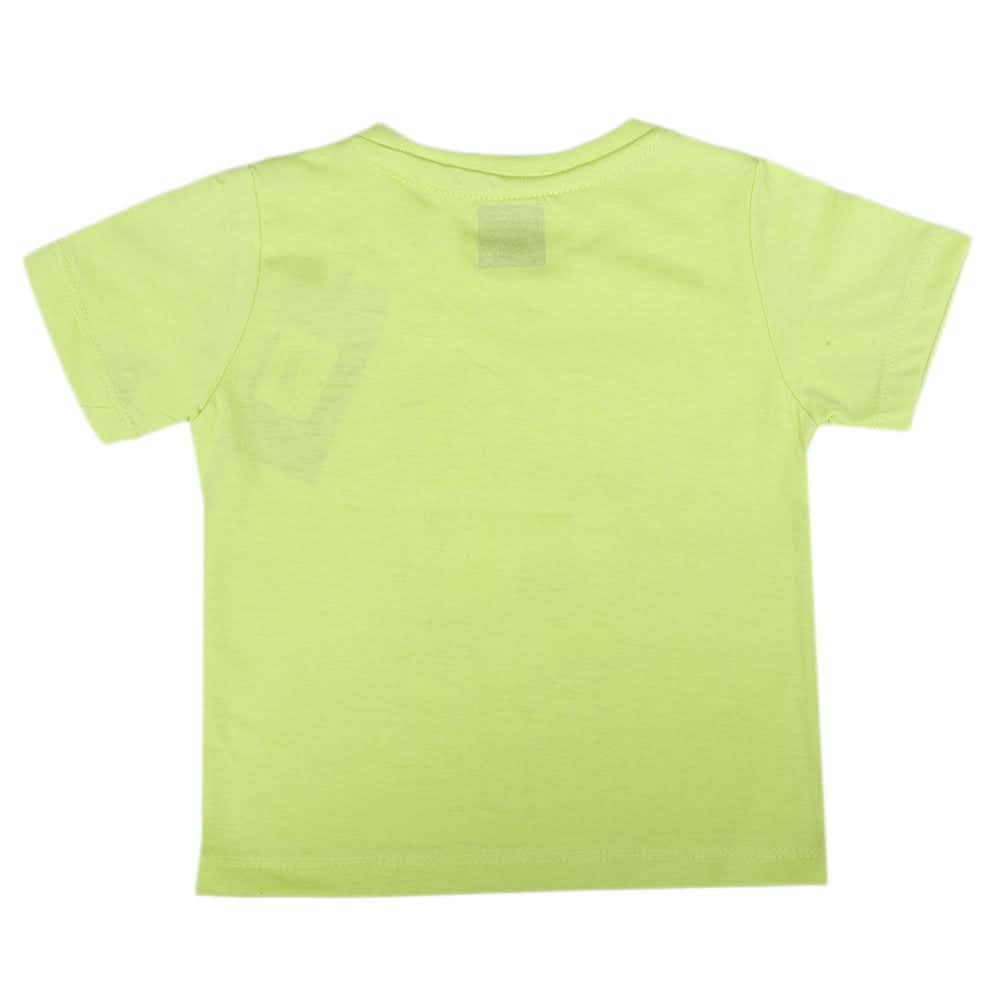 Boys Half Sleeves T-Shirt - Green, Kids, Boys T-Shirts, Chase Value, Chase Value