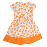 Girls Cotton Frock - Orange, Kids, Girls Frocks, Chase Value, Chase Value