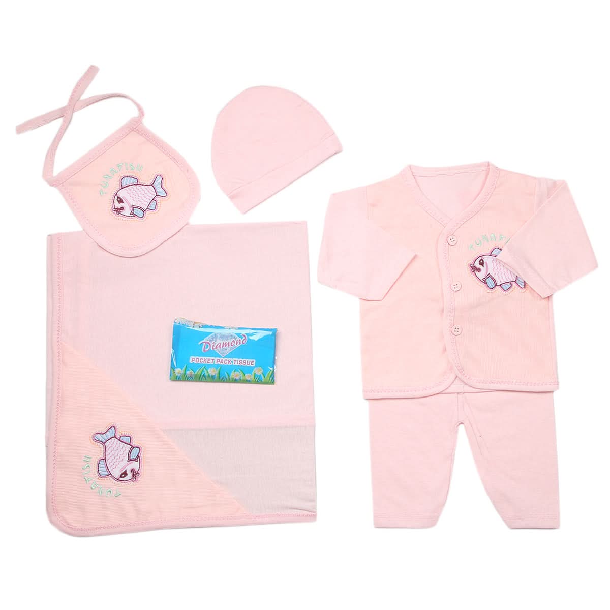 Gift Set 5pcs Card - Pink, Kids, Gift Set, Chase Value, Chase Value