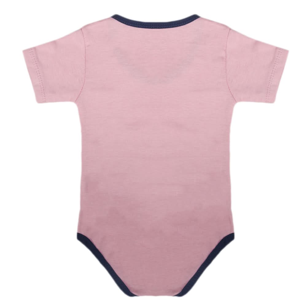 Newborn Boys Half Sleeves Romper Suit - Pink, Kids, Newborn Boys Rompers, Chase Value, Chase Value