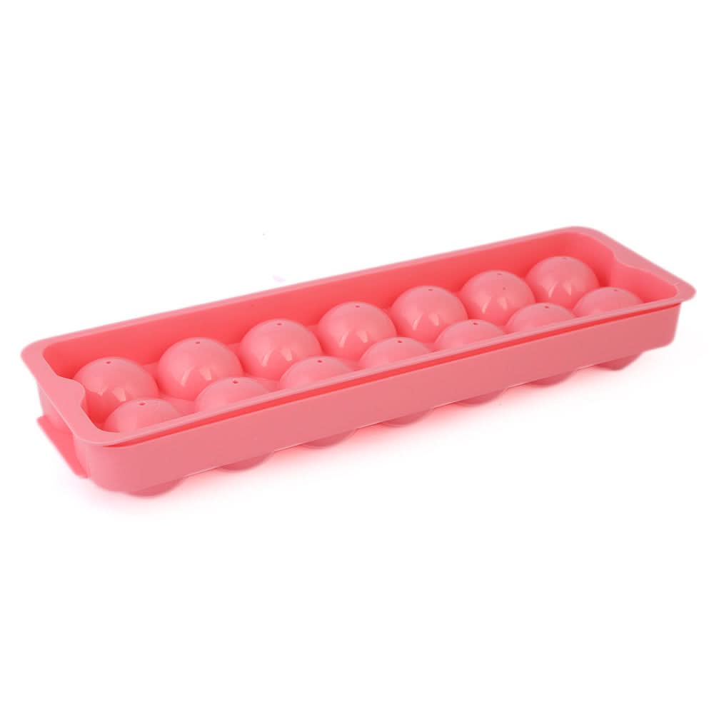 Mini Ice Ball Tray 14 Hole - Pink, Home & Lifestyle, Storage Boxes, Chase Value, Chase Value