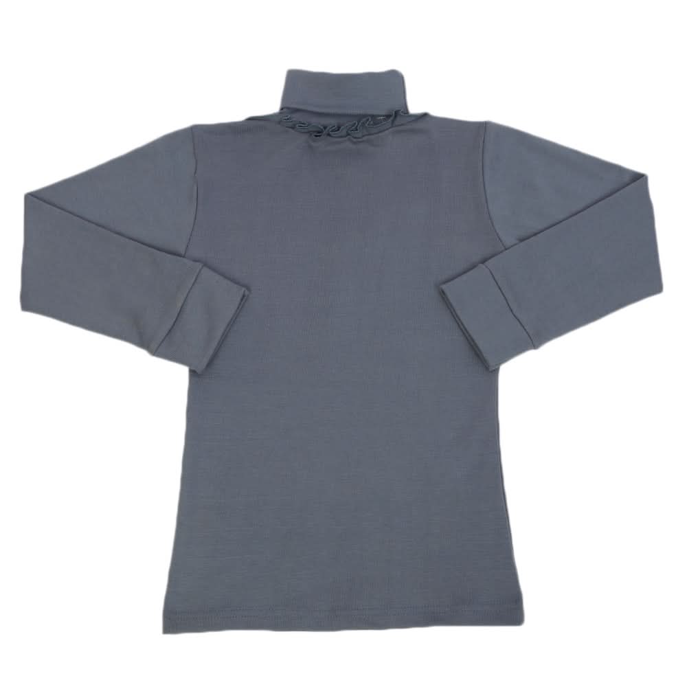 Girls High Neck - Grey, Girls High Neck, Chase Value, Chase Value