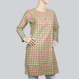 Women's Printed Khaddar Kurti - Green, Women, Ready Kurtis, Chase Value, Chase Value