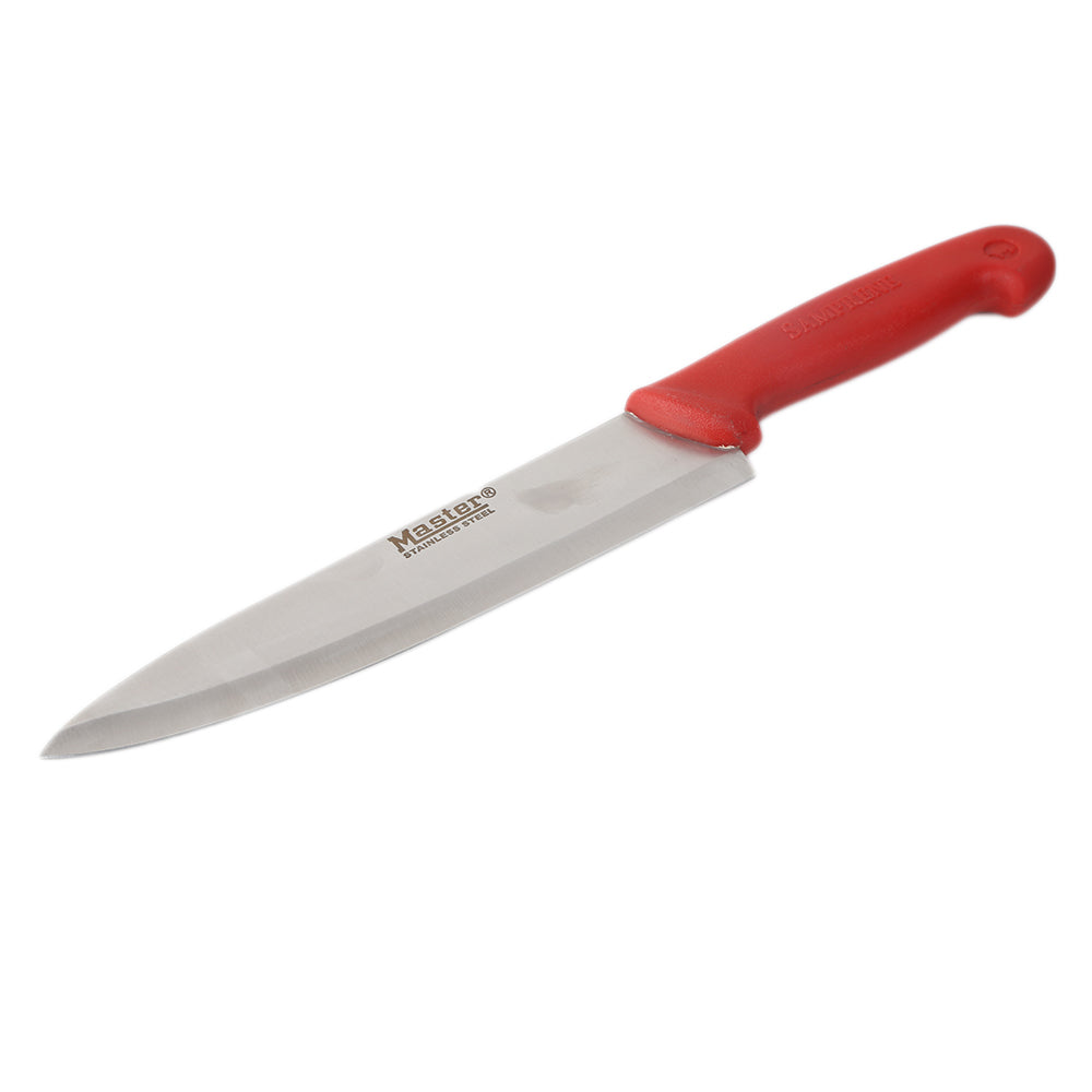 Kitchen Knife Master 10" - Red, Home & Lifestyle, Kitchen Tools And Accessories, Chase Value, Chase Value
