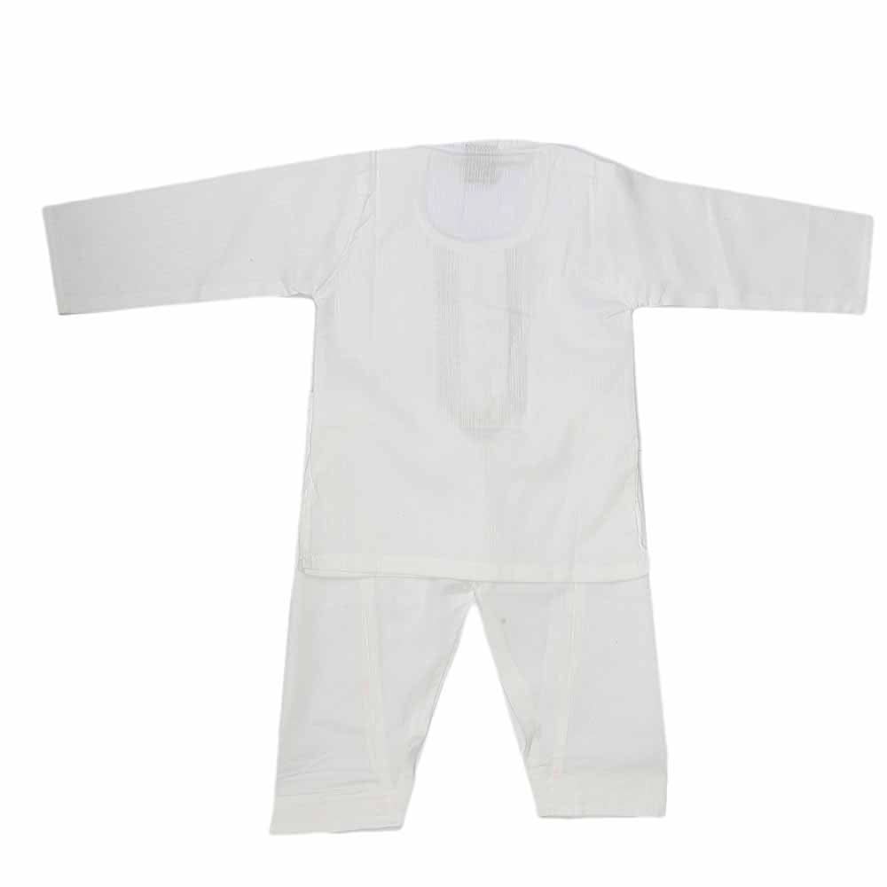 Newborn Boys kurta Shalwar Suits - Off White, Kids, NB Boys Shalwar Suits, Chase Value, Chase Value
