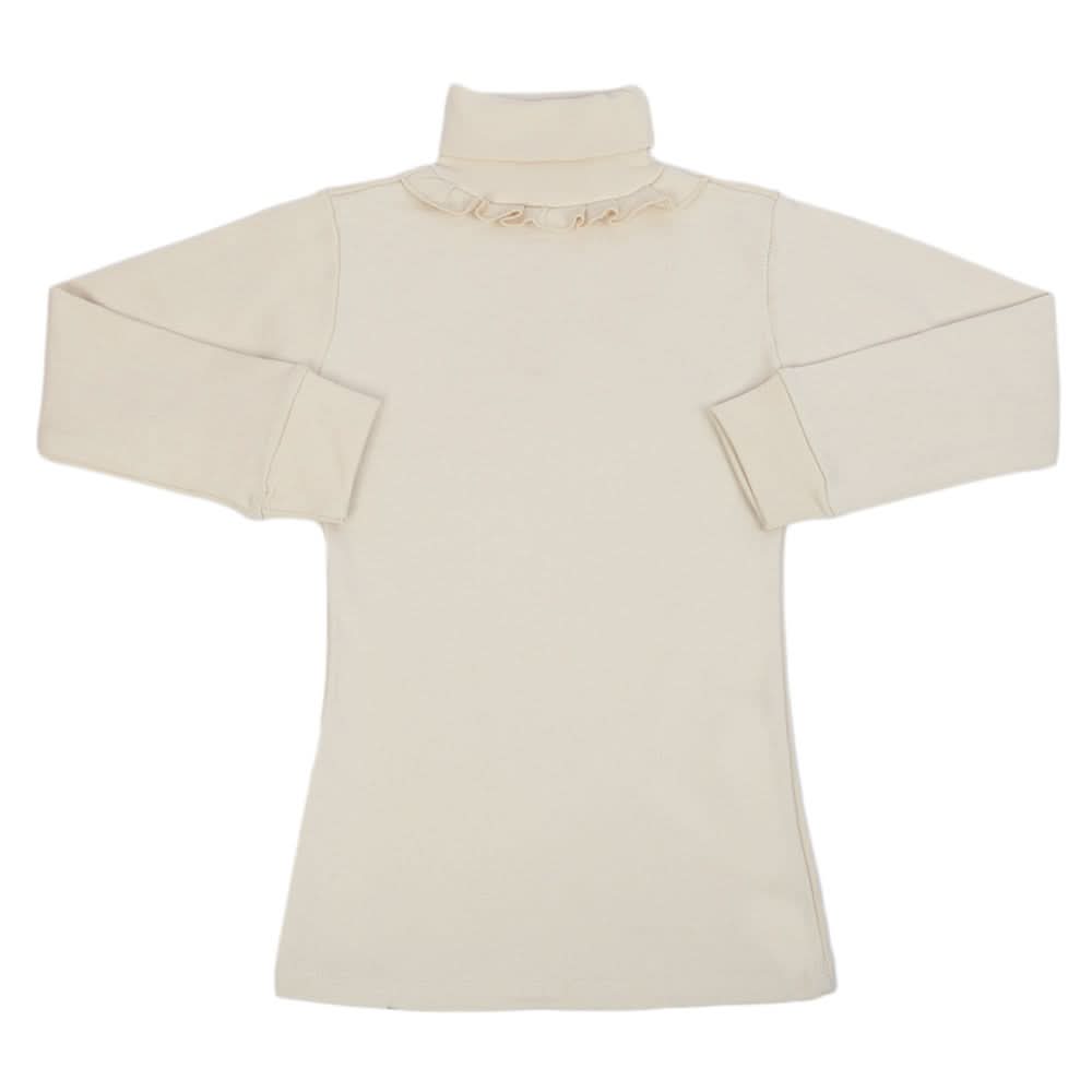 Girls High Neck - Cream, Girls High Neck, Chase Value, Chase Value