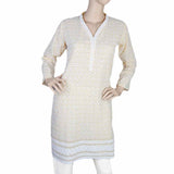 Women's Fancy Chicken Kurti - Light Peach, Women, Ready Kurtis, Chase Value, Chase Value