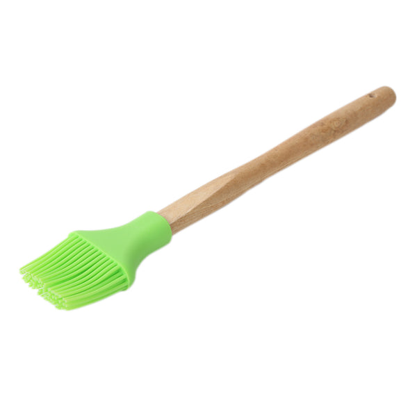 Oil Brush Wood Handle - Green, Home & Lifestyle, Baking, Chase Value, Chase Value