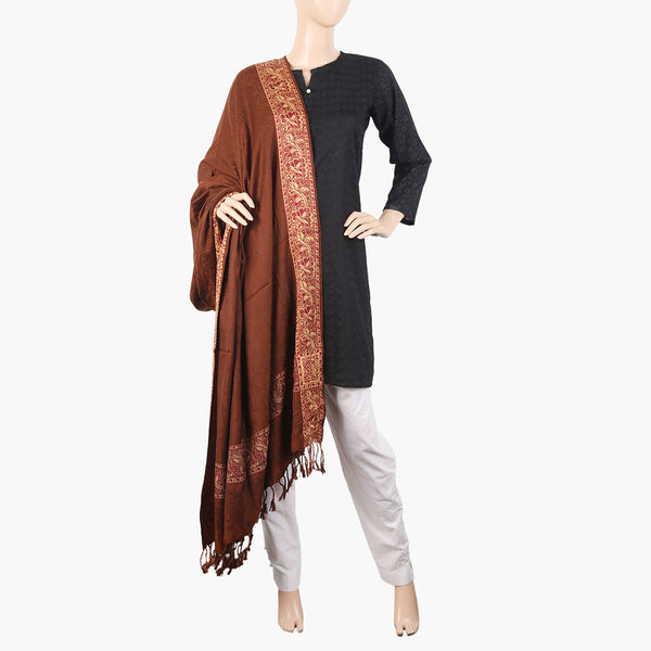 Women's Zark Shawl - Brown, Women Shawls & Scarves, Chase Value, Chase Value