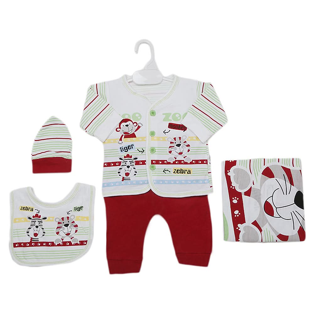 Newborns Boys Full Sleeves Suit - Green, Kids, New Born Boys Sets And Suits, Chase Value, Chase Value
