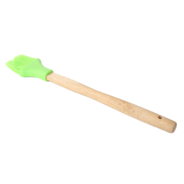 Oil Brush Wood Handle - Green, Home & Lifestyle, Baking, Chase Value, Chase Value
