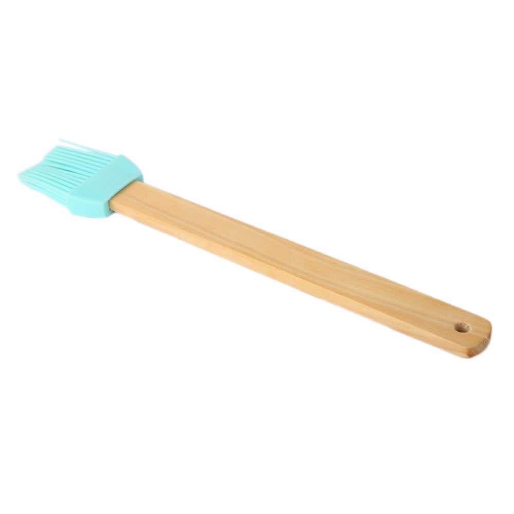 Oil Brush With Wood Handle - Cyan, Home & Lifestyle, Baking, Chase Value, Chase Value