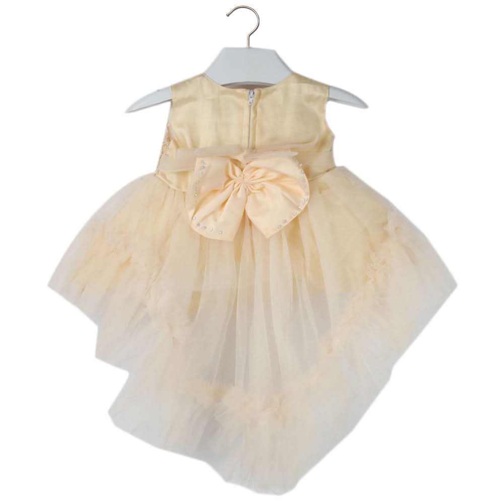 Newborn Girls Frock - Beige, Kids, Newborn Girls Frocks, Chase Value, Chase Value