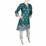 Women's Embroidered 2 Piece Suit - Green, Women, Shalwar Suits, Chase Value, Chase Value