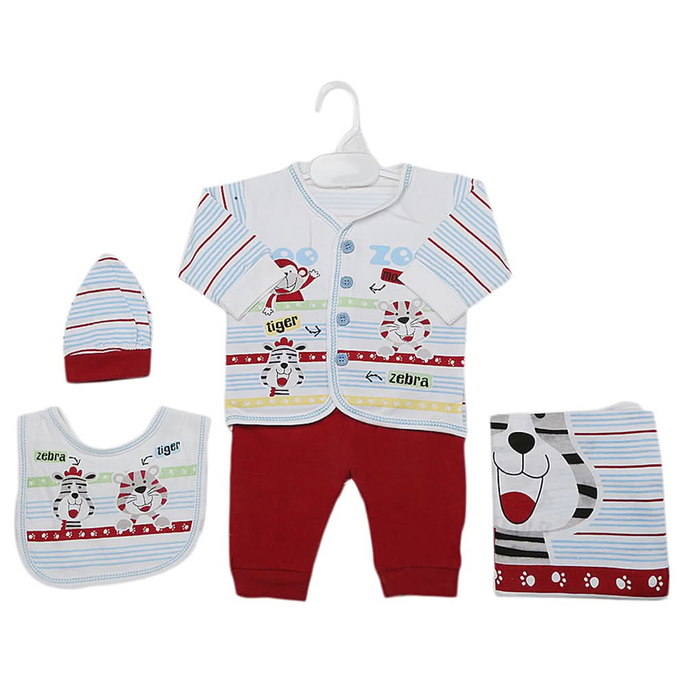 Newborns Boys Full Sleeves Suit - Blue, Kids, New Born Boys Sets And Suits, Chase Value, Chase Value