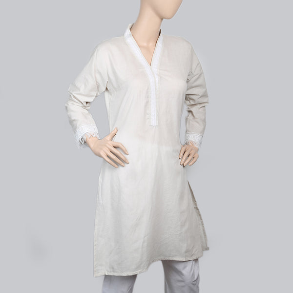 Women's Cotton Kurti - Fawn, Women, Ready Kurtis, Chase Value, Chase Value