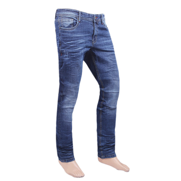 Men's Basic Denim Pant - Denim Blue, Men, Casual Pants And Jeans, Chase Value, Chase Value