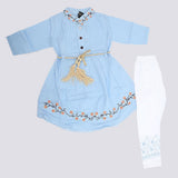 Girls Full Sleeves Suit - Blue, Kids, Girls Sets And Suits, Chase Value, Chase Value
