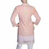 Women's Fancy Chicken Kurti - Peach, Women, Ready Kurtis, Chase Value, Chase Value