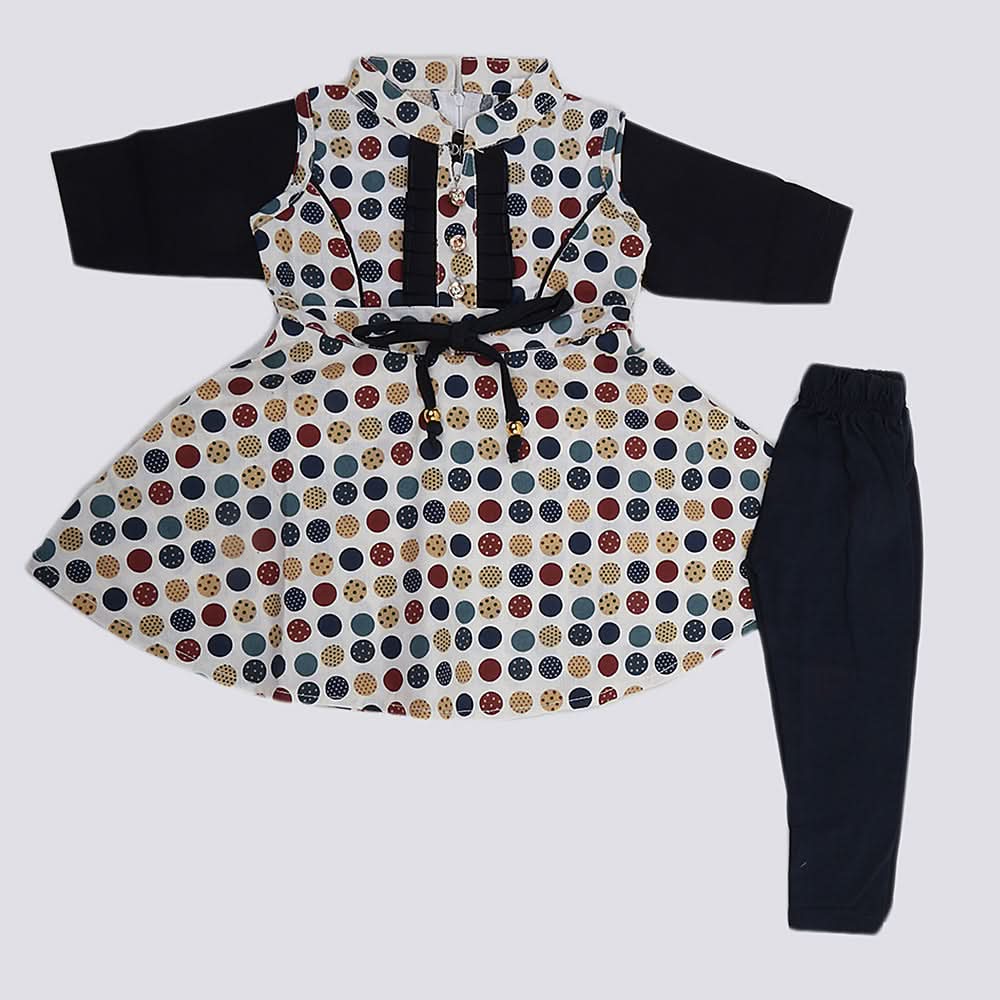 Girls Full Sleeves Suit - Multi, Kids, Girls Sets And Suits, Chase Value, Chase Value