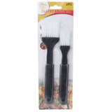 Oil brush 2Pcs - Black, Home & Lifestyle, Baking, Chase Value, Chase Value