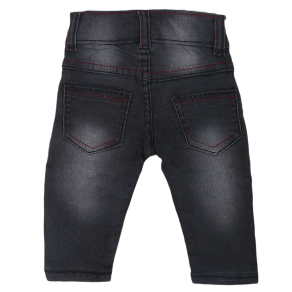 Newborn Boys Denim Pant - Black, Kids, Newborn Boys Shorts And Pants, Chase Value, Chase Value