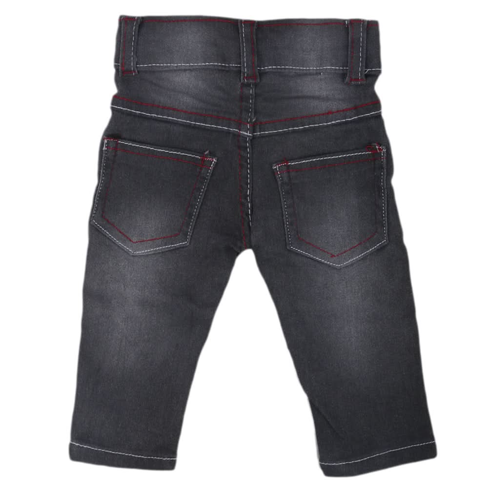 Newborn Girls Denim Pant - Black, Kids, Newborn Girls Shorts Skirts And Pants, Chase Value, Chase Value