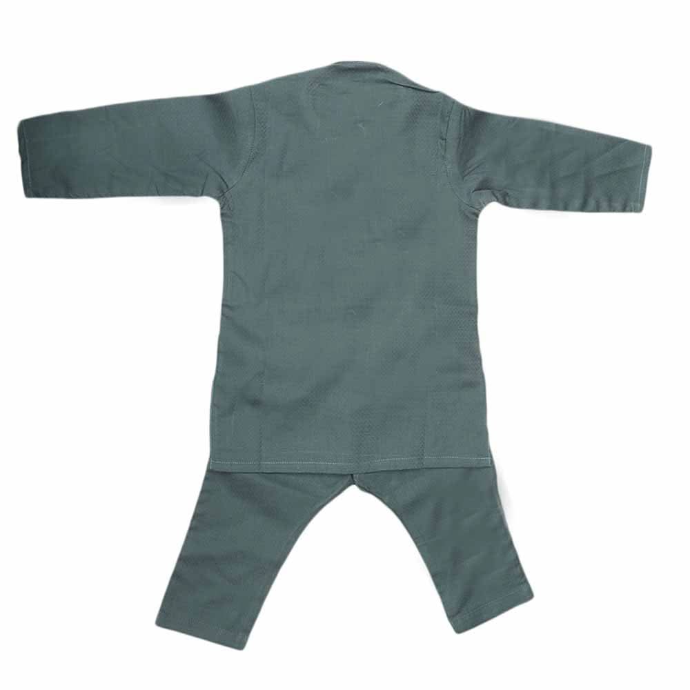 Newborn Boys kurta Shalwar Suits - Green, Kids, NB Boys Shalwar Suits, Chase Value, Chase Value