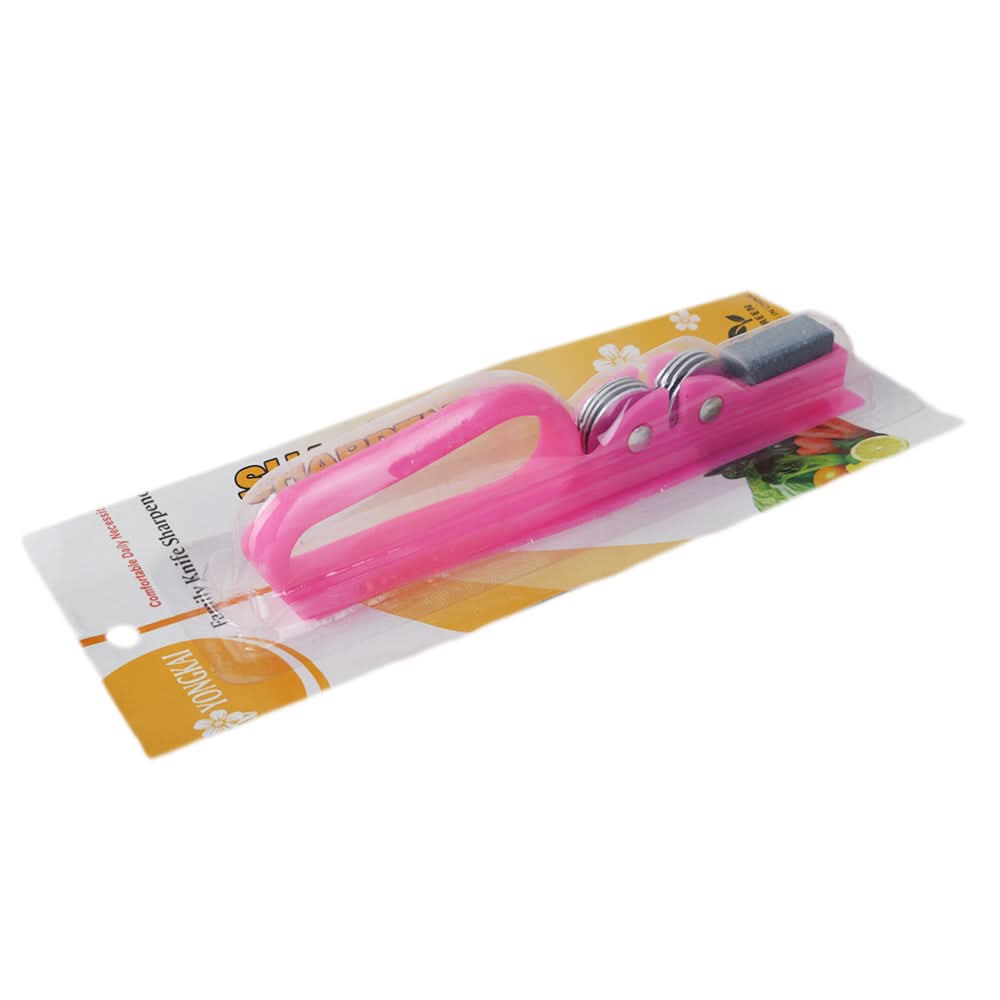 Knife Sharpener KSP # 04 - Pink, Home & Lifestyle, Kitchen Tools And Accessories, Chase Value, Chase Value