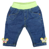Newborn Girls Denim Pant - Blue, Kids, Newborn Girls Shorts Skirts And Pants, Chase Value, Chase Value