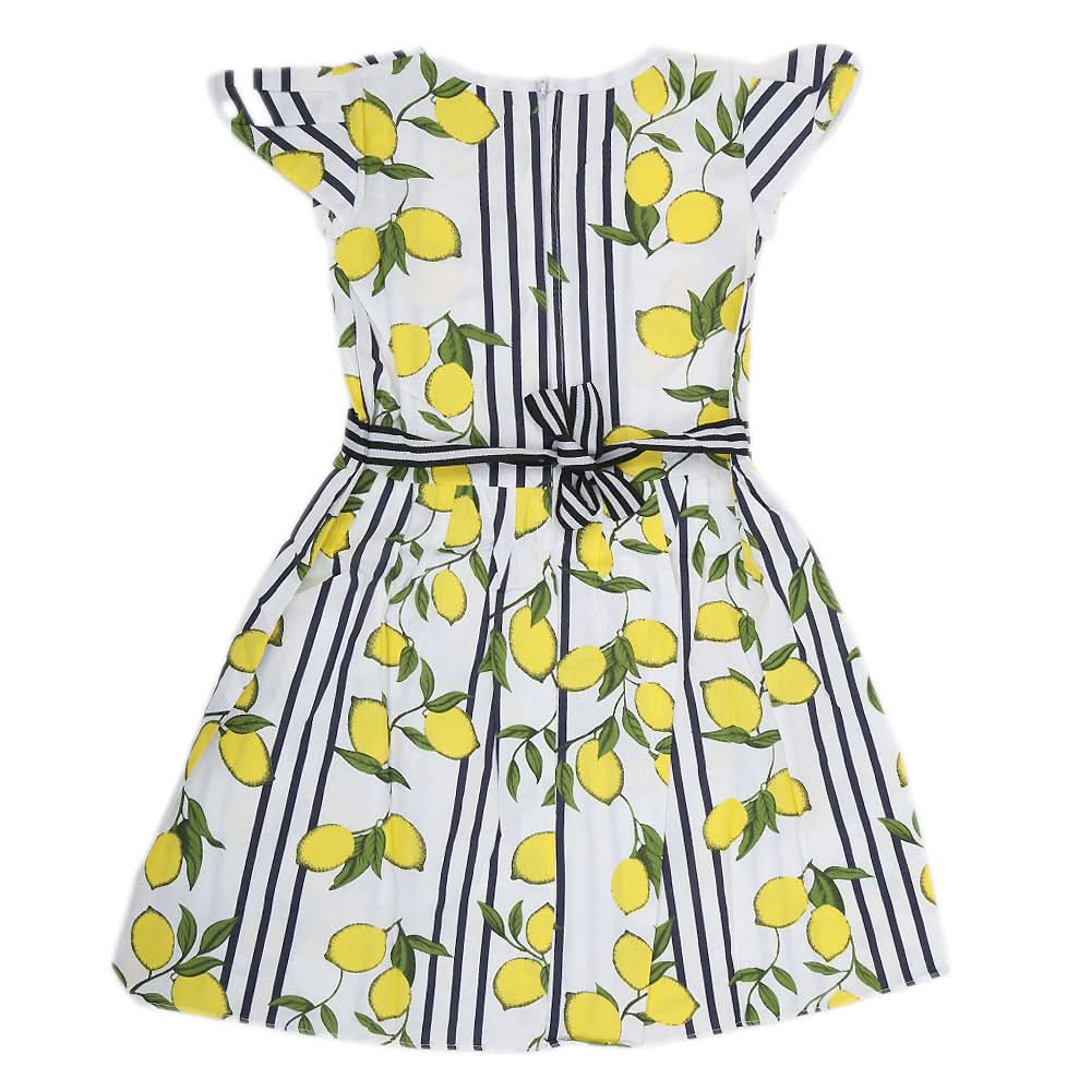 Girls Cotton Frock - Yellow, Kids, Girls Frocks, Chase Value, Chase Value