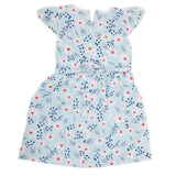 Girls Cotton Frock - Sky Blue, Kids, Girls Frocks, Chase Value, Chase Value