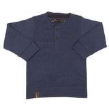 Boys Full Sleeves T-Shirt - Navy Blue, Kids, Boys T-Shirts, Chase Value, Chase Value