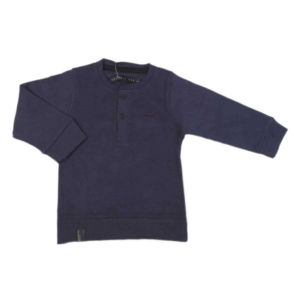 Boys Full Sleeves T-Shirt - Navy Blue, Kids, Boys T-Shirts, Chase Value, Chase Value