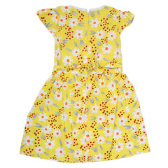 Girls Cotton Frock - Yellow, Kids, Girls Frocks, Chase Value, Chase Value