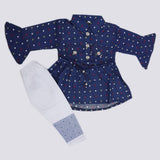 Girls Full Sleeves Suit - Navy Blue, Kids, Girls Sets And Suits, Chase Value, Chase Value