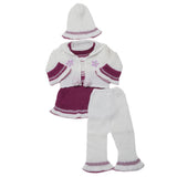 Newborn Girls Irani Suit - Purple, Kids, NB Girls Sets And Suits, Chase Value, Chase Value