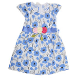Girls Cotton Frock - Royal Blue, Kids, Girls Frocks, Chase Value, Chase Value