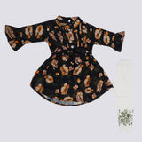 Girls Full Sleeves Suit With Tights - Multi, Kids, Girls Sets And Suits, Chase Value, Chase Value