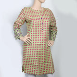 Women's Printed Khaddar Kurti - Green, Women, Ready Kurtis, Chase Value, Chase Value