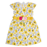 Girls Cotton Frock - Yellow, Kids, Girls Frocks, Chase Value, Chase Value