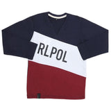 Boys Full Sleeves T-Shirt - Navy Blue, Kids, Boys T-Shirts, Chase Value, Chase Value