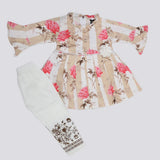Girls Full Sleeves Suit With Tights - Multi, Kids, Girls Sets And Suits, Chase Value, Chase Value