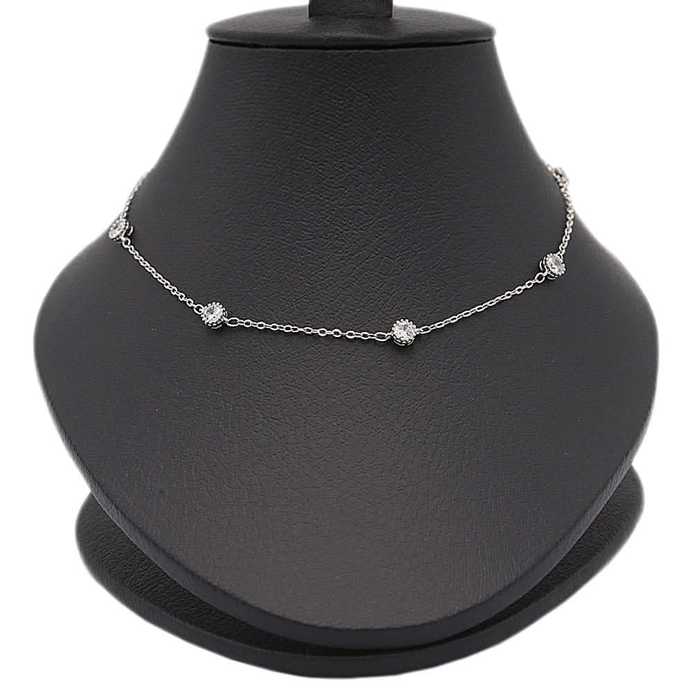 Women's Zircon Chain & Locket - Silver, Women, Chains & Lockets, Chase Value, Chase Value