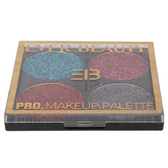 Ever Beauty Pro Makeup Glitter Palette 3054E, Beauty & Personal Care, Eyeshadow, Chase Value, Chase Value